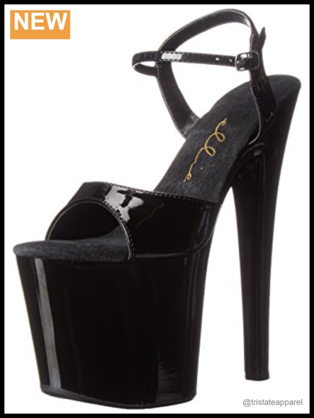 Platform Sandal Synthetic Open Toe Ankle Strap Dance